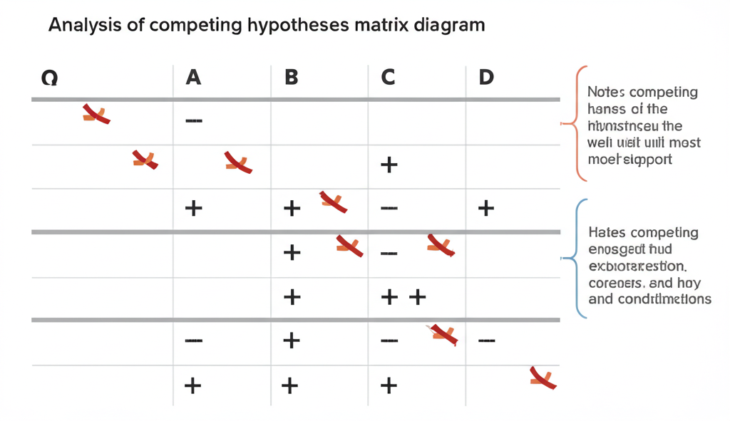 Analysis of Competing Hypotheses